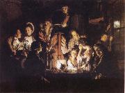 Experiment iwth an Airpump Joseph wright of derby